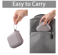 Étui de transport pour manette GameSir Pocket Taco avec cordon et mousqueton, coque rigide avec poche