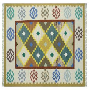 Alfombra de Lana de Color Sólido Elegante, Pelo Corto, Lujosa, Hecha a Mano, Antideslizante, Antibacteriana, de HARI ENTERPRISES - Product Image 2