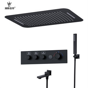 Juego de Ducha Disixindi con Presión Oculta y Cabezal de Ducha de Acero Inoxidable Opcional de Tres/Cuatro Funciones - Product Image 4