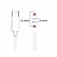 Câble de charge et de données magnétique USB 2.0 universel à conducteur en cuivre pour montre connectée enfant (2, 4 ou 5 broches)
