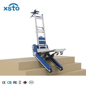 Xsto Batterij Trap Klimmen <span class=keywords><strong>Trolley</strong></span> Smart <span class=keywords><strong>Hand</strong></span> Truck Elektrische Puller Winkelwagen Trappen Klimmen Handkarren Aangedreven Trap Klimmer Dolly - Product Image 4