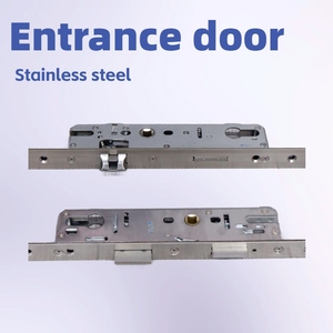 Factory Direct Double Hook Multi Point Long System Door Lock Body with 201 Stainless Steel <strong>Panel</strong> <strong>Key</strong> Unlock for Aluminum Door - Product Image 3