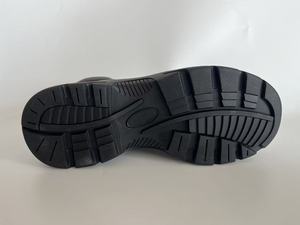 Botas de seguridad de cuero marrón DSF53. Botas de trabajo tácticas para exteriores y senderismo, con logotipo personalizado según lo solicitado. Botas de seguridad. - Product Image 3