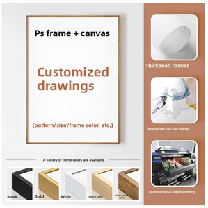 <span class=keywords><strong>Photo</strong></span> personnalisée OEM ODM à la peinture <span class=keywords><strong>sur</strong></span> <span class=keywords><strong>toile</strong></span> acrylique prix de gros art mural personnalisé - Product Image 5