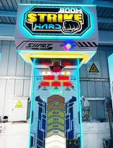 Machine <span class=keywords><strong>de</strong></span> boxe à monnayeur avec distribution <span class=keywords><strong>de</strong></span> prix et tickets, machine <span class=keywords><strong>de</strong></span> jeu d'arcade commerciale Punch Force pour centre <span class=keywords><strong>de</strong></span> jeux et bar - Product Image 1