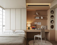 Armoires de bureau, bureaux, étagères et bibliothèques personnalisables, adaptés aux meubles de chambre à coucher de petite taille.