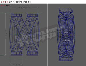 <span class=keywords><strong>Tubo</strong></span> <span class=keywords><strong>de</strong></span> <span class=keywords><strong>Escape</strong></span> Universal <span class=keywords><strong>de</strong></span> Acero Inoxidable SUS304 Estilo Z para Todos los Modelos <span class=keywords><strong>de</strong></span> Automóviles, Piezas <span class=keywords><strong>de</strong></span> Automóviles, Sistema <span class=keywords><strong>de</strong></span> <span class=keywords><strong>Escape</strong></span> <span class=keywords><strong>de</strong></span> 1.5 mm - Product Image 5