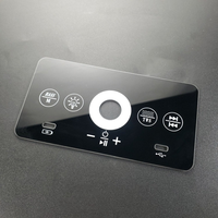 Panneau en verre Gorilla imprimé par sérigraphie pour écrans tactiles électroniques
