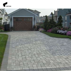 Tostone <span class=keywords><strong>Pavé</strong></span> Extérieur Pas Cher En Granit Naturel Chinois Trumble Cobble pour Villa Extérieur Allée <span class=keywords><strong>Pavé</strong></span> Zone - Product Image 5
