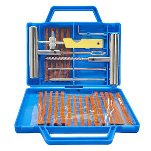 Kit de réparation de pneus de voiture, outil de réparation de pneus, ensemble d'outils de réparation de pneus de moto, outil de réparation de crevaison, accessoires de garage pour voitures - Product Image 4