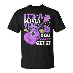 Camiseta It's A Olivia Vibe You Wouldn't Get It Groovy - Product Image 1