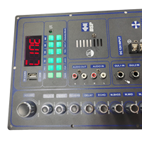 Audio Karaoké Made in China Amplificateur DJ de puissance Récepteurs et amplificateurs professionnels Module Amplificateur Board pour haut-parleurs extérieurs