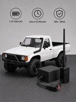 Voiture RC tout-terrain 4x4 à l'échelle 1/16 - Véhicule d'escalade télécommandé 2,4G avec chargeur USB