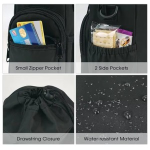 Échantillon gratuit : Sac isotherme personnalisé pour bouteille d'eau, sacoche de transport à bandoulière, sac isotherme pour bouteille de sport - Product Image 5