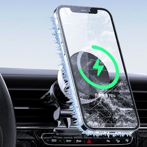 Refroidisseur de téléphone portable magnétique MEMO GW03 15W avec chargeur sans fil et support pour voiture - Product Image 2