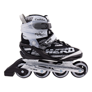 Poids léger Non-réglable Adulte Semisoft Inline Skate Chaussures Professionnel avec Cadre En Aluminium ABEC-9 Chrome Roulements - Product Image 6