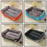 Vente en gros usine : Lits pour chiens et chats en peluche couleur bonbon, tapis de canapé chauds pour l'hiver, pour grands chiens, toutes saisons, fournitures pour animaux de compagnie