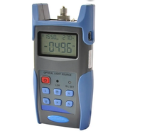 Medidor de Potencia Óptica Portátil JW3216 con Resolución de 0.01dBm, Detector InGaAs, Rango de -70~+10dBm, 850/1300/1310/1490/1550nm, Probador de Cables de Conexión