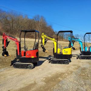 <span class=keywords><strong>Mini</strong></span>-excavatrice sur chenilles diesel de 2 tonnes, petite machine d'excavation - Product Image 2