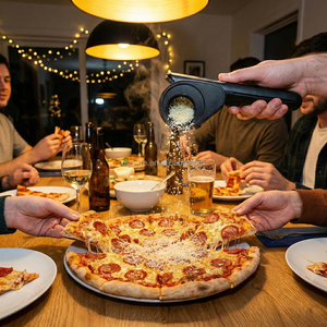 Rallador de Queso Manual Giratorio Multifuncional Compacto, Alternativa a la Manivela, Recargable Inalámbrico, Molinillo para Cocina - Product Image 3