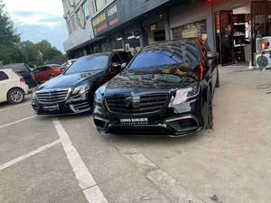 Lame avant en laiton pour <span class=keywords><strong>mercedes</strong></span>-benz W222 <span class=keywords><strong>AMG</strong></span> <span class=keywords><strong>S63</strong></span> S65 <span class=keywords><strong>S63</strong></span> S65 kit de carrosserie en fibre de carbone - Product Image 4