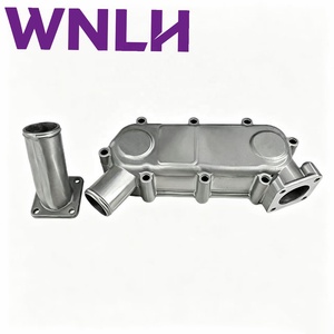 Couverture de refroidisseur d'huile WNLH 65.05605-0028 pour moteur Doosan D1146, excavatrice Daewoo SOLAR250LC-V SOLAR300LC-V DX300LCA, pièces détachées - Product Image 1