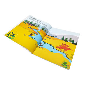 Livres d'autocollants personnalisés sur les animaux et les dinosaures en anglais, livres d'autocollants réutilisables, service d'<span class=keywords><strong>impression</strong></span> pour enfants - Product Image 2