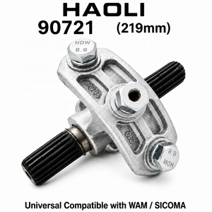 Hochpräzise Aluminiumguss-Zwischenstütze 219mm für Schneckenförderer-Aufhängelager <span class=keywords><strong>VAM</strong></span> SICOMA Universell Kompatibel 90741 - Product Image 1