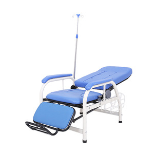 Yizhuokang Hospital <b>Reclining</b> Chair With Legrest Metal Frame For Patient And Caregiver Use - Product Image 4