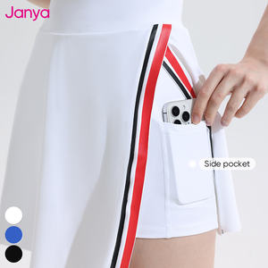 Janya-Conjunto de Ropa Deportiva con Logotipo Personalizado para Mujer, Traje de 2 Piezas con Bolsillo Lateral para Gimnasio, Fitness, Yoga, Pantalones Cortos, Pickleball, Golf, Tenis - Product Image 4