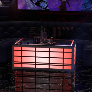 Professionnel petit aluminium DJ Cube <span class=keywords><strong>Bar</strong></span> Table Club meubles discothèque salon extérieur éclairer Pub Table basse à <span class=keywords><strong>vendre</strong></span> - Product Image 5
