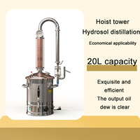Excellente machine d'extraction d'huile à haute efficacité, à formation unique, pour l'extraction d'huile essentielle de rose et de citron