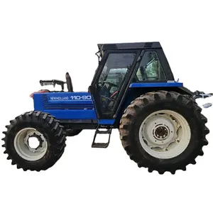 热卖原装FIATAGRI 110 hp 4x4新荷兰二手农用拖拉机，带全套工具