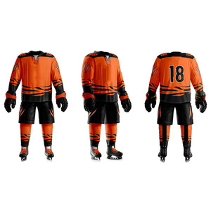 Professional Comfortable <b>Cheap</b> Price Breathable 100% Polyester Custom Ice Hockey Uniform Wholesale High Quality Lightweight <b>Set</b> - Product Image 6