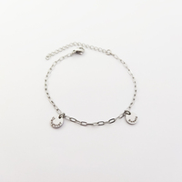 Bracelet avec pendentif en forme de pièce de monnaie, logo personnalisé, Pulsera Personalizada, bracelet en pièce d'or, bracelet réglable, acier inoxydable