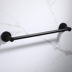 Porte-serviettes mural simple Chengming Sanitary Ware, noir, facile à nettoyer, pour salle de bain - Product Image 3