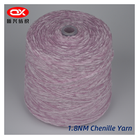 Fil chenille 1,8 Nm |   Fournisseur d'or |   MOQ 1000 kg |   Texture ultra-douce |   pour couvertures/plaids de luxe