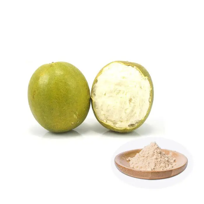 QYherb Factory Großhandel Bulk Top Qualität Mönch Obst Süßstoff Mönch Frucht extrakt Stevia