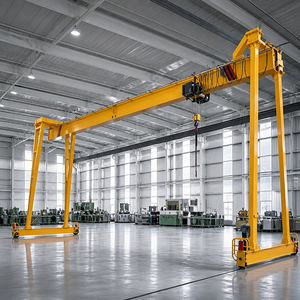 Grúa Pórtico sobre Rieles de 10 Toneladas a Precio de Fábrica, Grúa RMG Móvil para Obras de Construcción al Aire Libre - Product Image 3