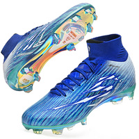 Chaussures de football en promotion – Crampons FG avec plaque carbone, coussin d'air, semelle TPU respirante pour terrain gazonné – Unisexe, pour matchs en extérieur – Vente directe usine
