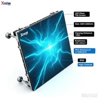 Pantalla LED de Piso a Todo Color, Panel Publicitario Interactivo