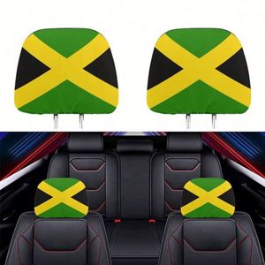 ปลอกหุ้มพนักพิงศีรษะรถยนต์คุณภาพสูงปี 2023 แบบกำหนดเอง ตกแต่งด้วยผ้าสแปนเด็กซ์ลายธงชาติเปอร์โตริโก อเมริกา สำหรับเบาะรถยนต์ - Product Image 6