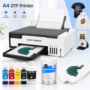Impresora Digital de Etiquetas A4 DTF Mini, Máquina de Impresión de Pegatinas Rollo a Rollo para Camisetas - Product Image 1