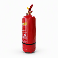 Extincteur à poudre sèche portable en acier certifié CE EN3 9 kg ABC