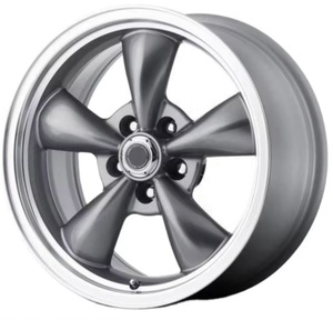 Jantes en alliage de style américain pour véhicules de tourisme, 15, 17, 18, 20 <span class=keywords><strong>pouces</strong></span>, 5*120.65, 5*127, 5.108, 5*114.3, Noir, Gris, Poli SH - Product Image 5