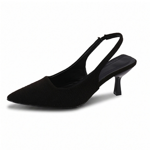 Nouveauté - Chaussures pour <span class=keywords><strong>femme</strong></span> <span class=keywords><strong>de</strong></span> luxe - Talons fins <span class=keywords><strong>de</strong></span> <span class=keywords><strong>6</strong></span> <span class=keywords><strong>cm</strong></span> - Talons hauts sexy - Dessus en PU à grain fin horizontal - Mode - Bureau et vie quotidienne - PDJ-05 - Product Image 6