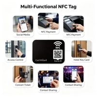 Carte NFC Tag216 57x41mm, étiquette NFC personnalisée sur métal