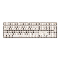 Akko Steamed Buns Keycap Set 144 touches blanches 60% 75% 80% 100% OEM Keycaps