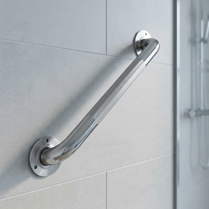 Barre d'appui murale en acier inoxydable de 16 pouces, barre de sécurité antidérapante pour salle de bain, conforme aux normes ADA, finition polie brossée - Product Image 1