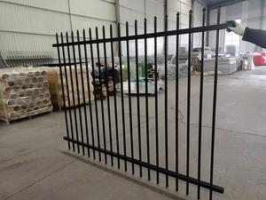 Made in China House Iron Privacy Fence Designs Outdoor <b>Garden</b> Wall Decor Black Aluminum Fence Metal Fence - Product Image 4